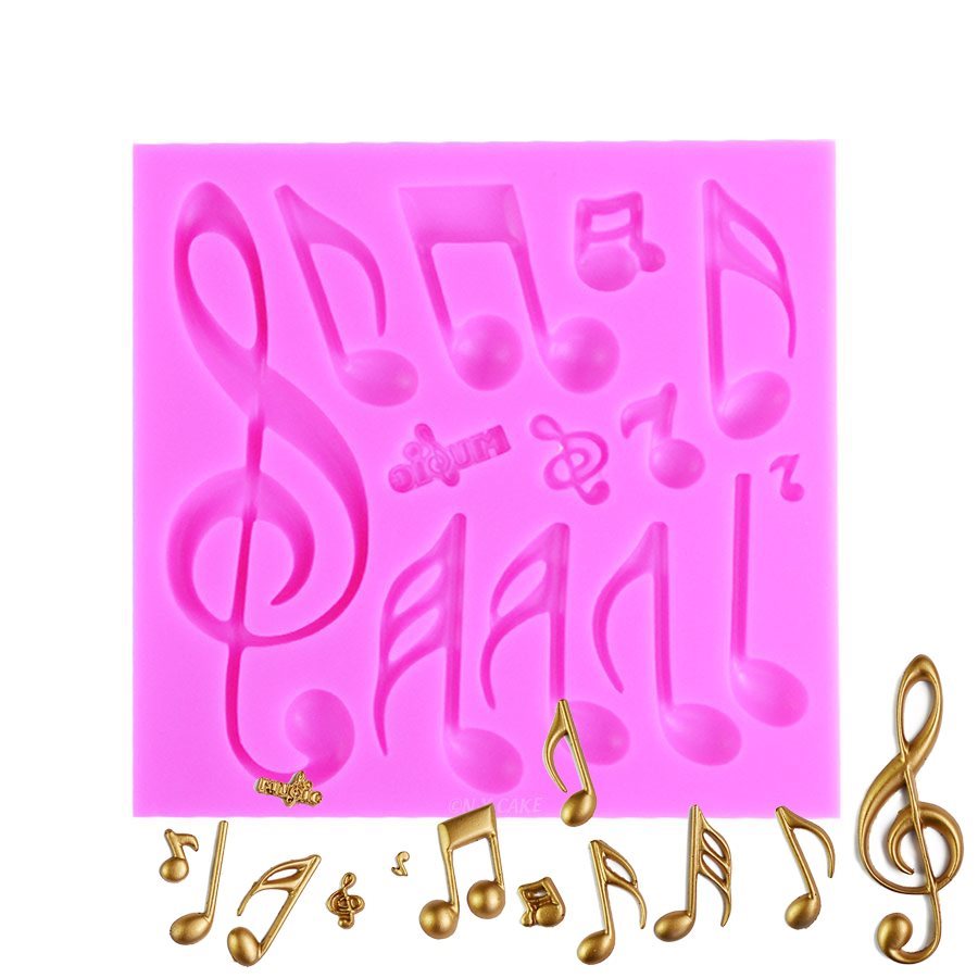 NY Cake Silicone Musical Note Mold