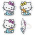 Hello Kitty & Mimmy Cupcake Rings 12ct