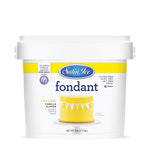 Satin Ice fondant in various colors and sizes, smooth and pliable for cake decorating and sculpting.