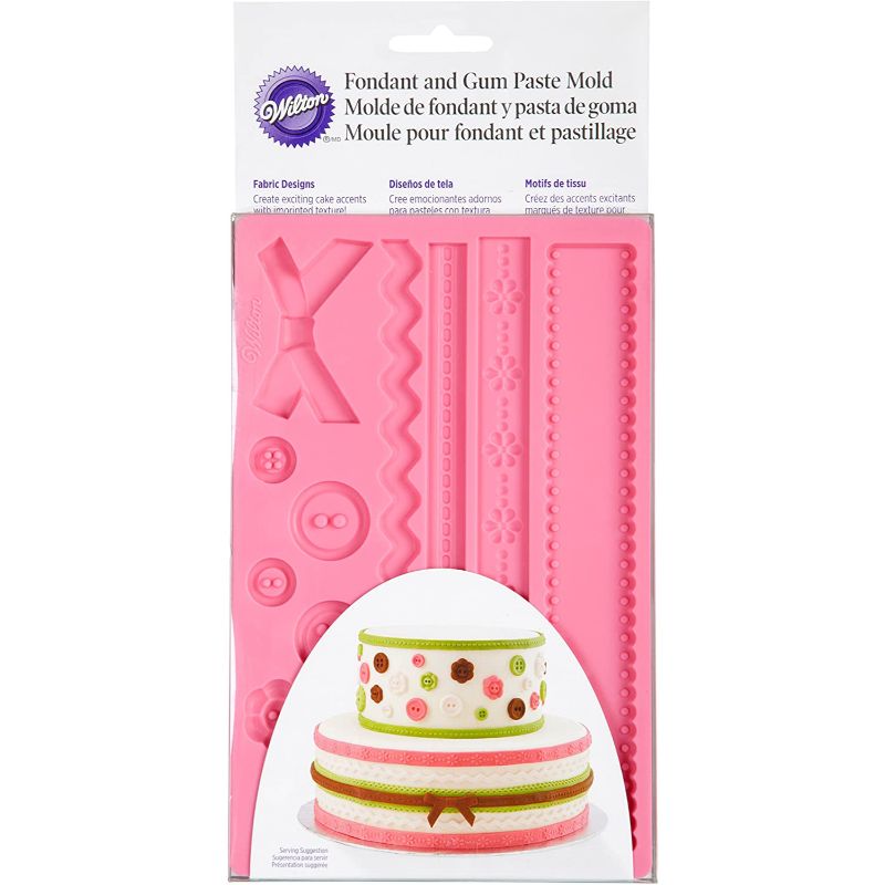 Wilton Moldes de Fondant Tela