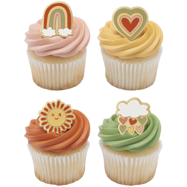 You Are My Sunshine Cupcake Rings 12ct