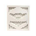 Molde de silicona NY Cake Swirl Borders