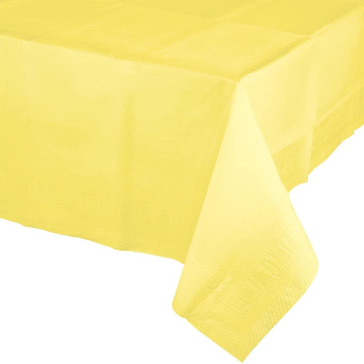 Creative Converting Plastic-Lined Tablecover