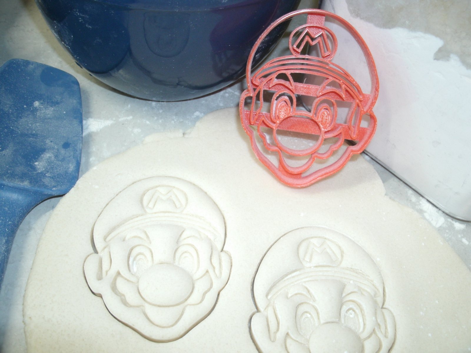 Cortador de Fondant Cara de Mario de YNG