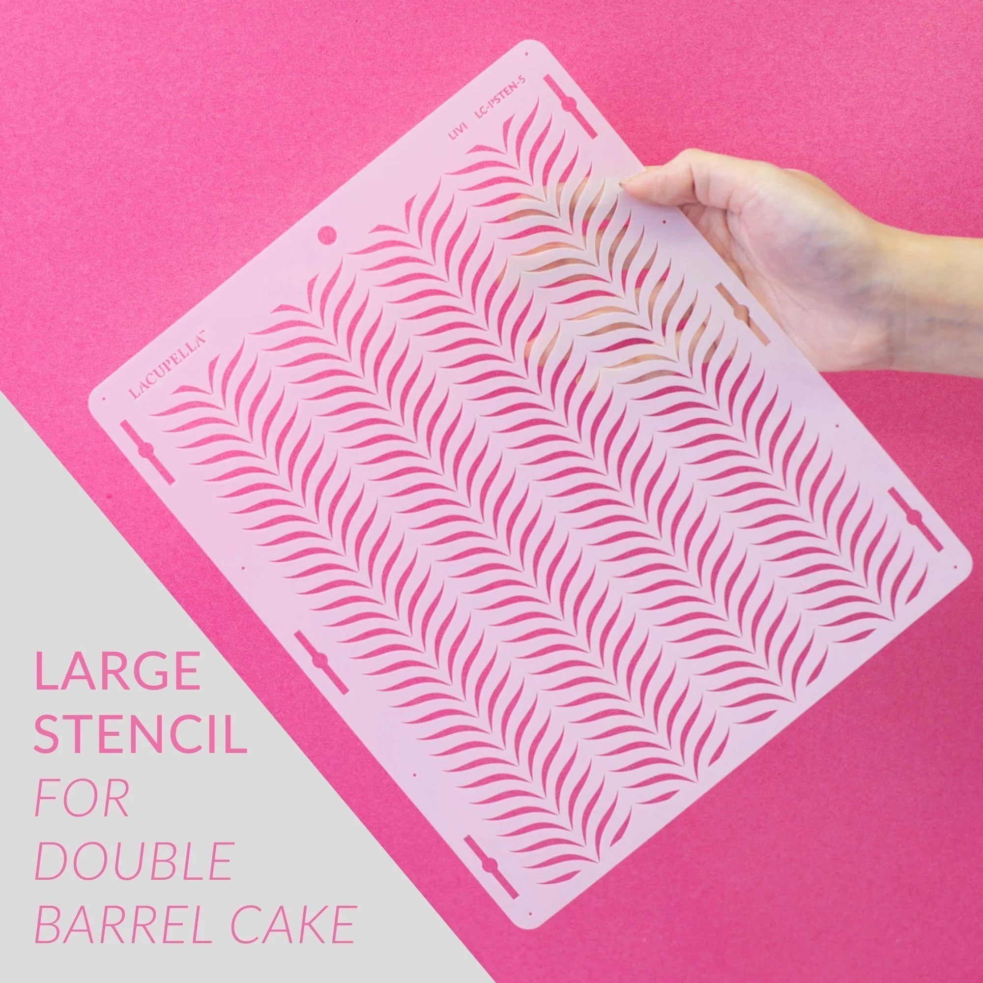 Cake Decorating Stencil AMARA