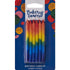 Velas de cumpleaños Ombre-Arcoíris