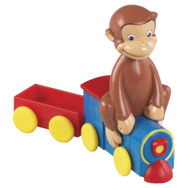 Juego de decoración de tren Jorge el Curioso
