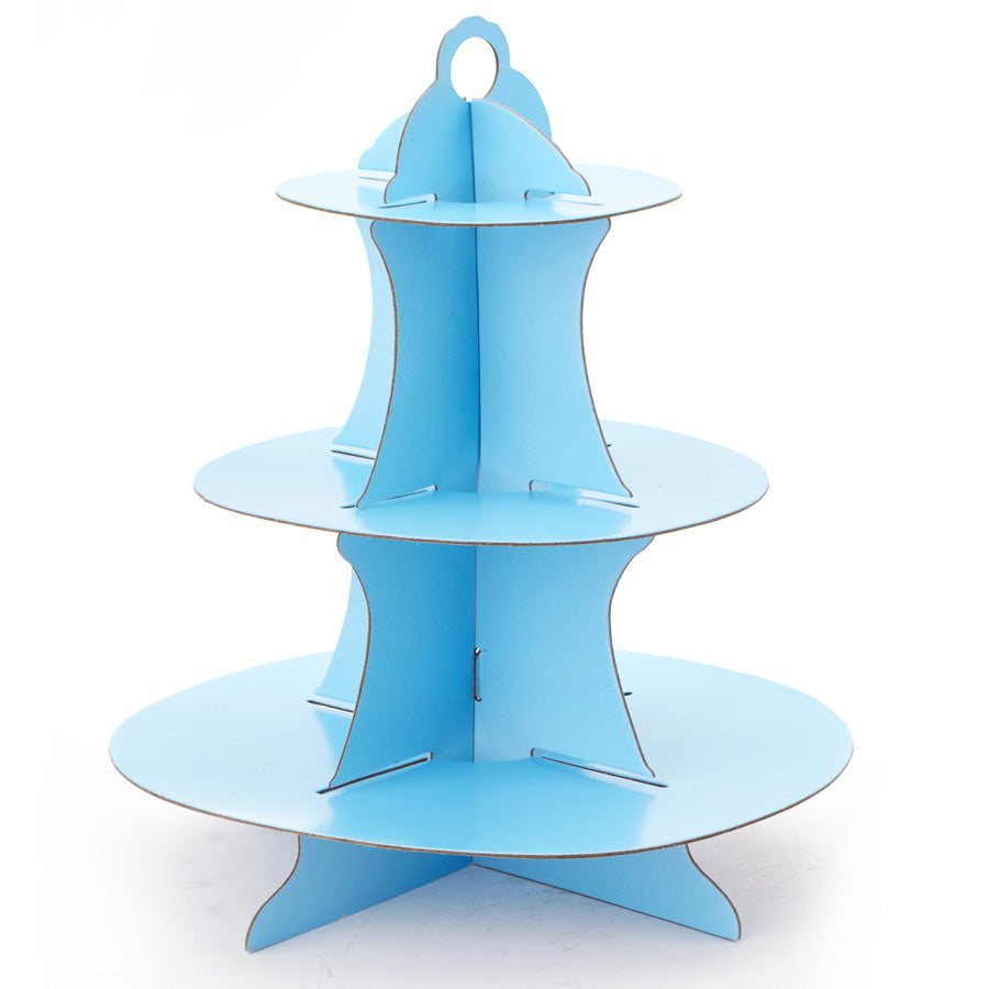 Treat Stand 3 Tier Blue