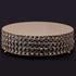 Crystal Round Cake Stand 13�' - Gold