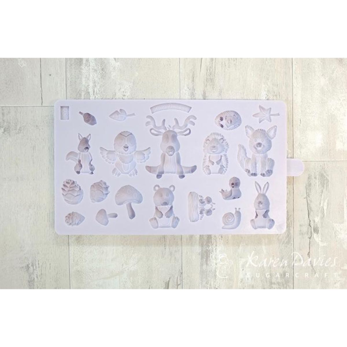 Molde Animales del Bosque Karen Davies