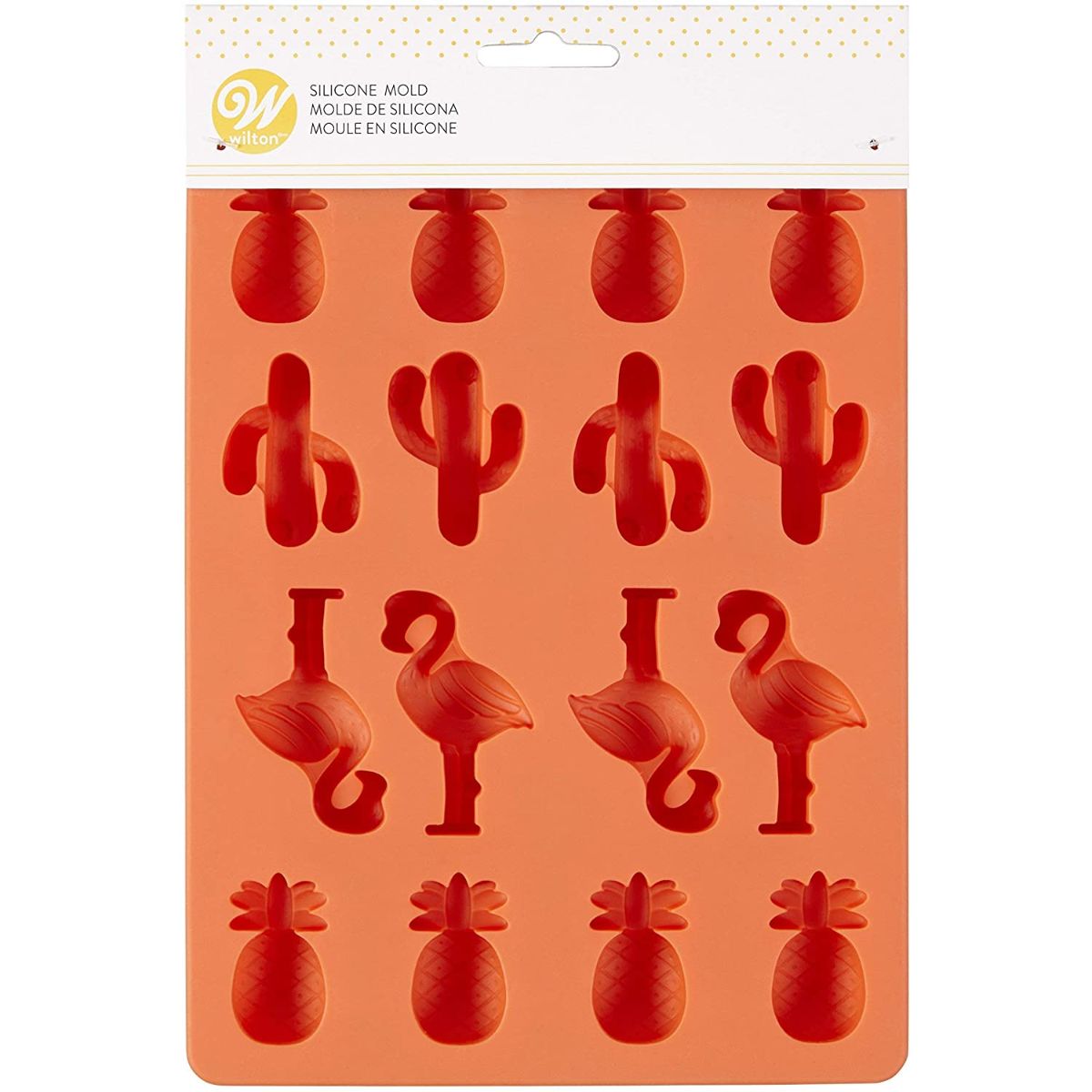 Molde de silicona tropical para caramelos Wilton