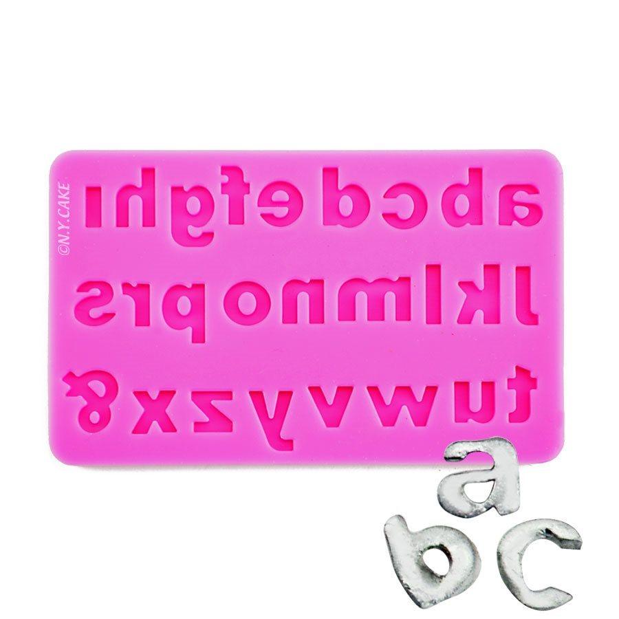 Lower Case Alphabet Mold - Bake Supply Plus