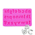 Lower Case Alphabet Mold - Bake Supply Plus