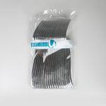 Silver Plastic Cutlery 20ct