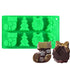 Molde de silicona navideño de NY Cake