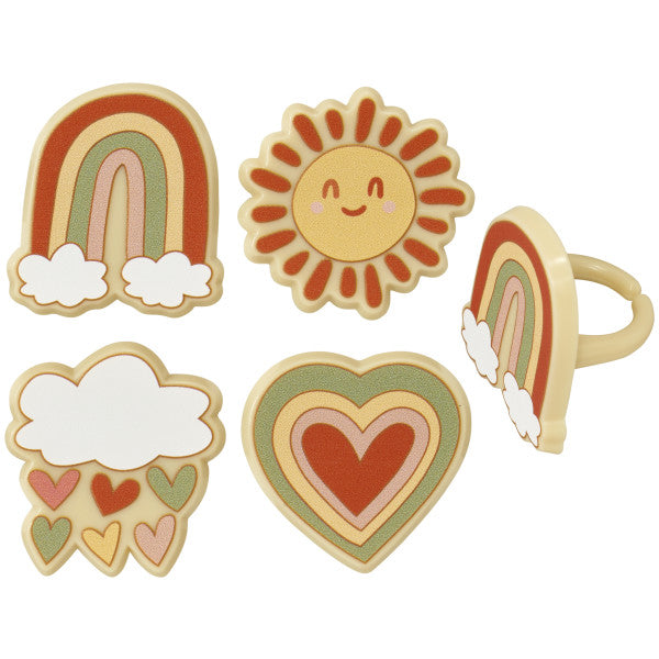 You Are My Sunshine Cupcake Rings 12ct