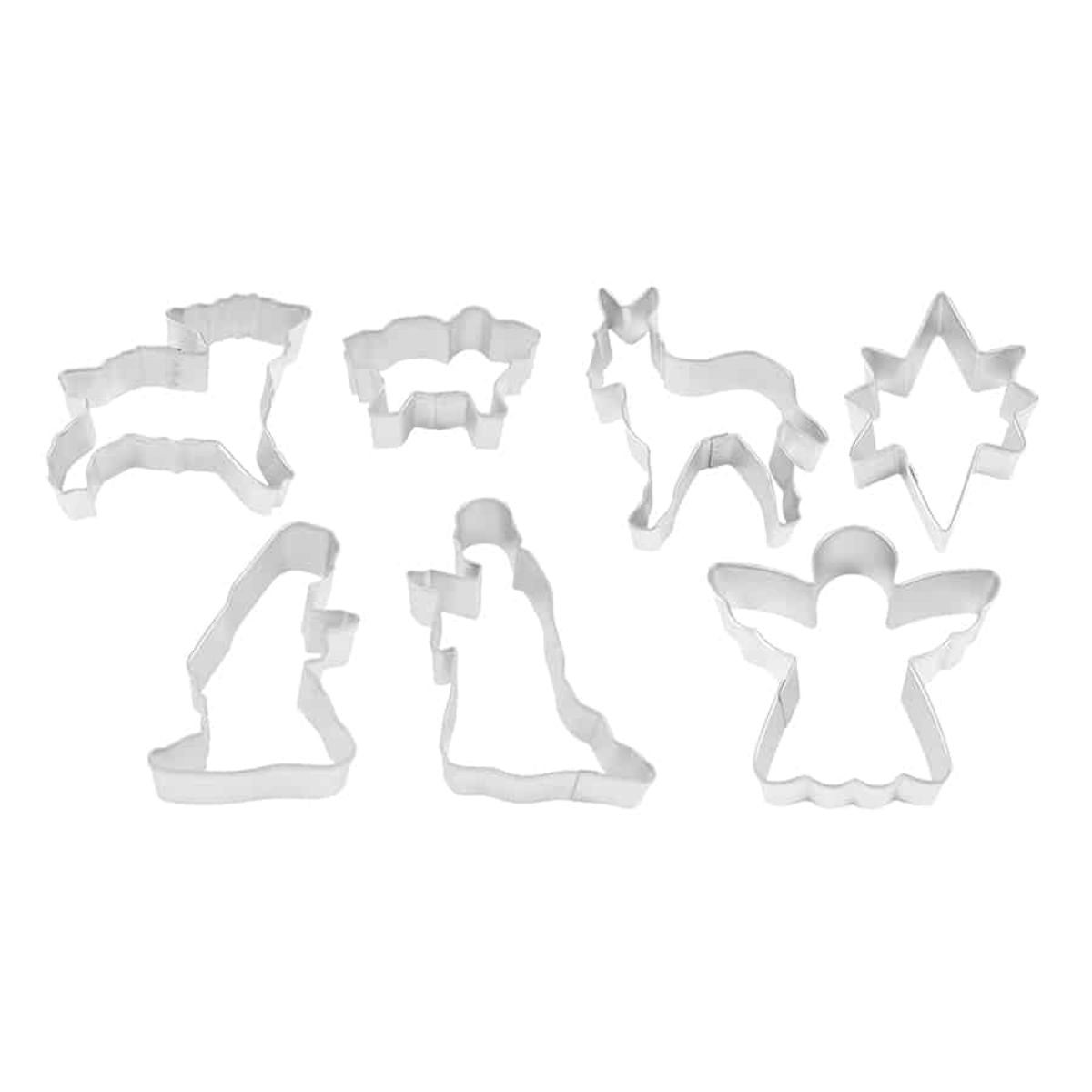R&M Cookie Cutter Nativity 7pc Set