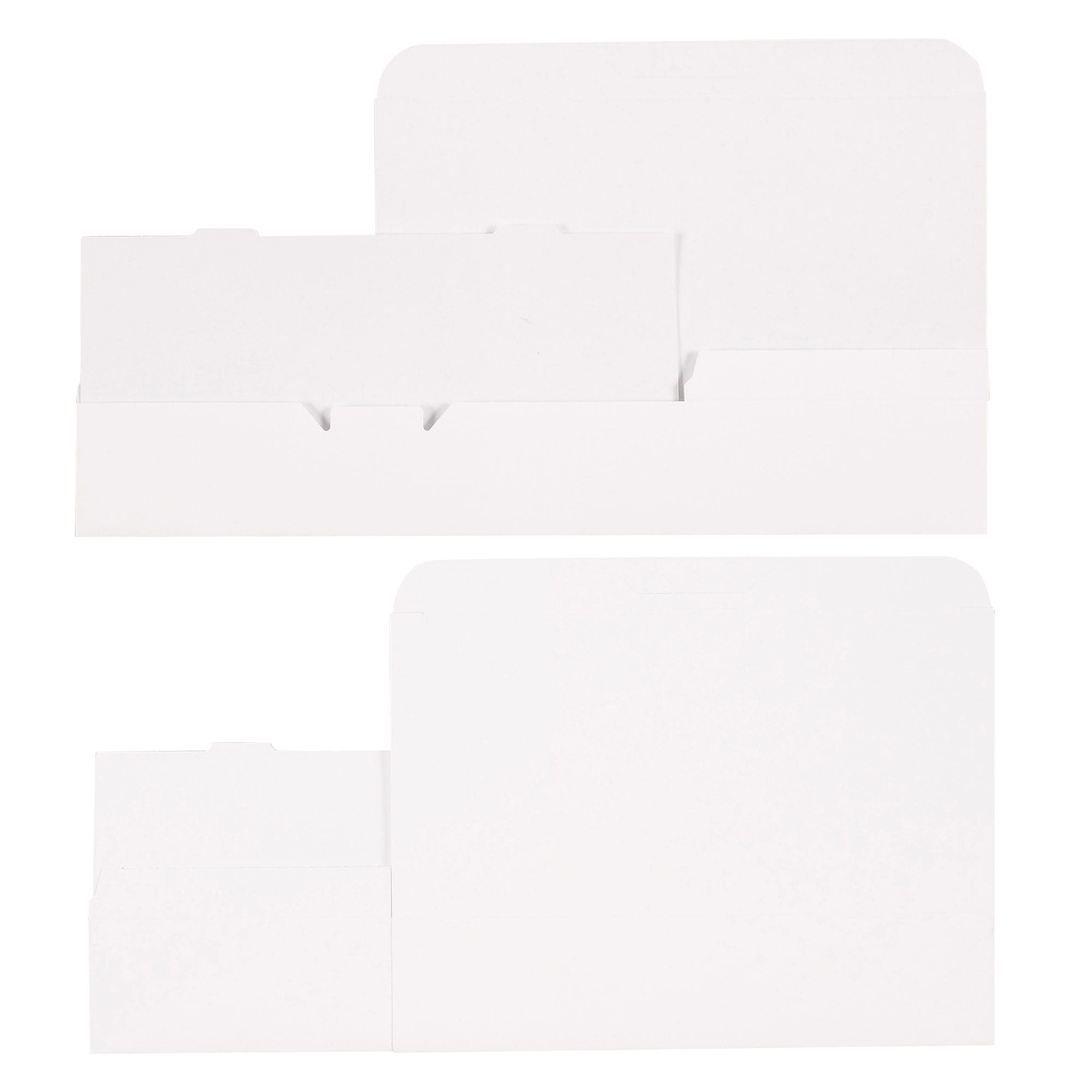 Caja #34 - Cajas blancas de 9 x 4 1/2 x 2 para dulces y caramelos blandos - 2 lb