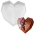 Molde de Silicona con Forma de Corazón de Diamante Grande NY Cake de 17,78 cm