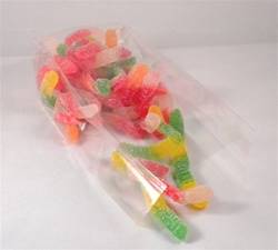 Cellophane Bags Heavy Duty Gusseted 100ct 5x3.25X14