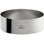 Aro de acero inoxidable para pasteles Fat Daddio de 5 cm de alto