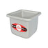 Fat Daddio's square cake pan in various sizes, made of durable metal, ideal for baking evenly shaped cakes.
