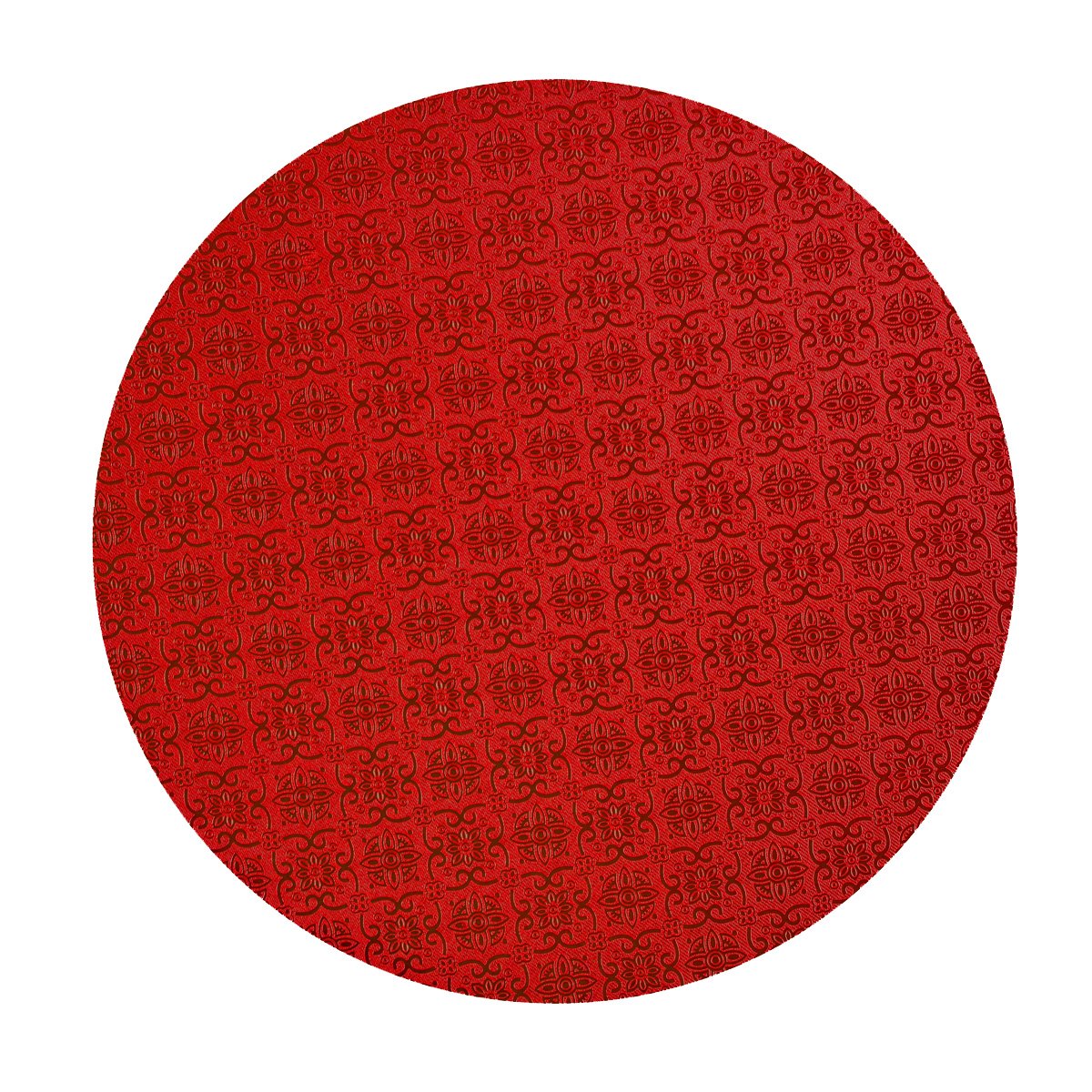 Red Circle Cake Drums — All Sizes
