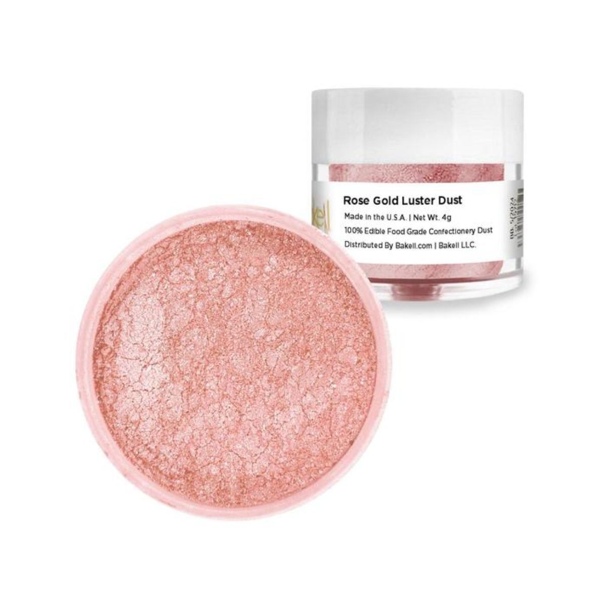 Bakell Rose Gold Luster Dust 4g