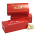 28R - 7 x 3 3/8 x 2 Red Candy & Fudge Boxes- 1 lb.