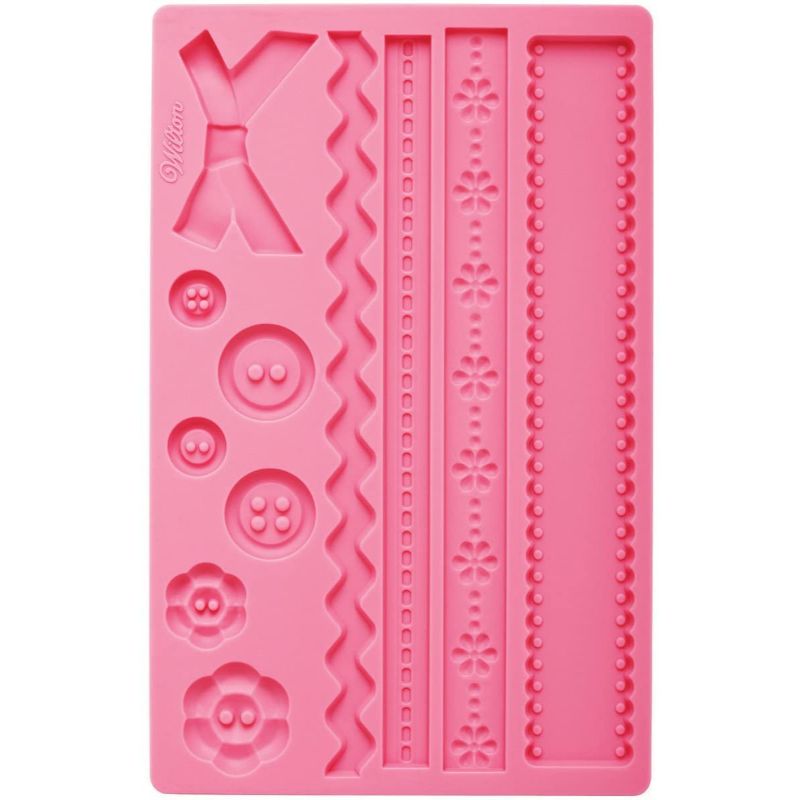 Wilton Moldes de Fondant Tela