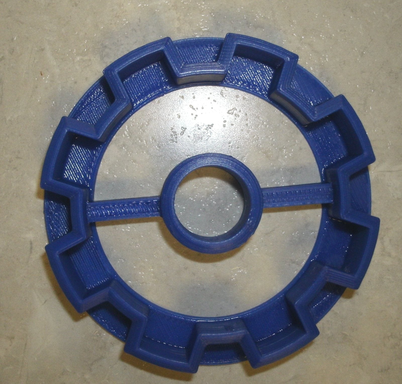 Cortador de fondant con forma de engranaje