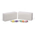 28W - 7 x 3 3/8 x 2 Cajas Blancas para Caramelos y Dulces - 1 libra