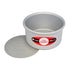 Fat Daddio's cheesecake pan with a non-stick surface, shown in a medium size, ideal for baking perfect cheesecakes.