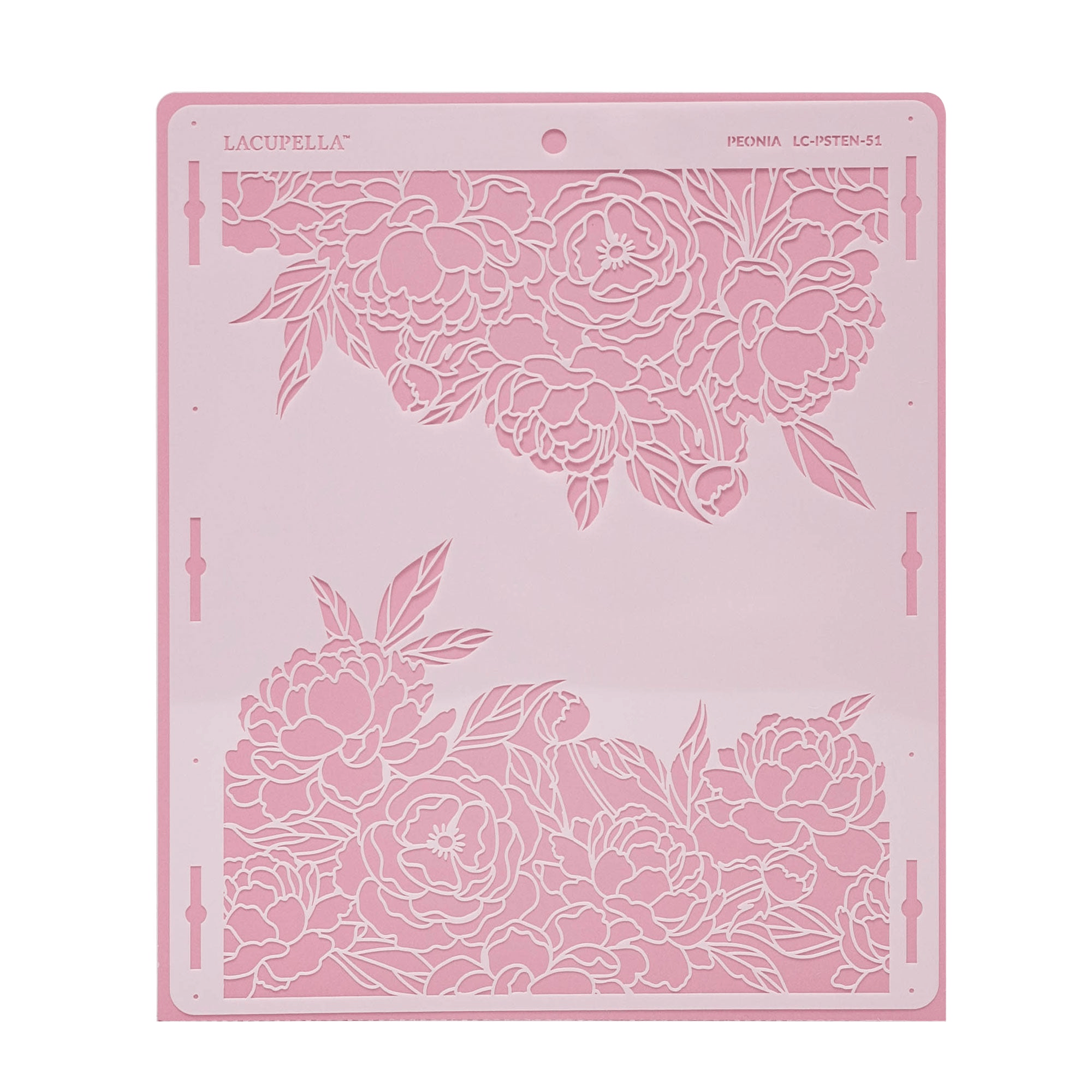 Cake Decorating Stencil PEONIA