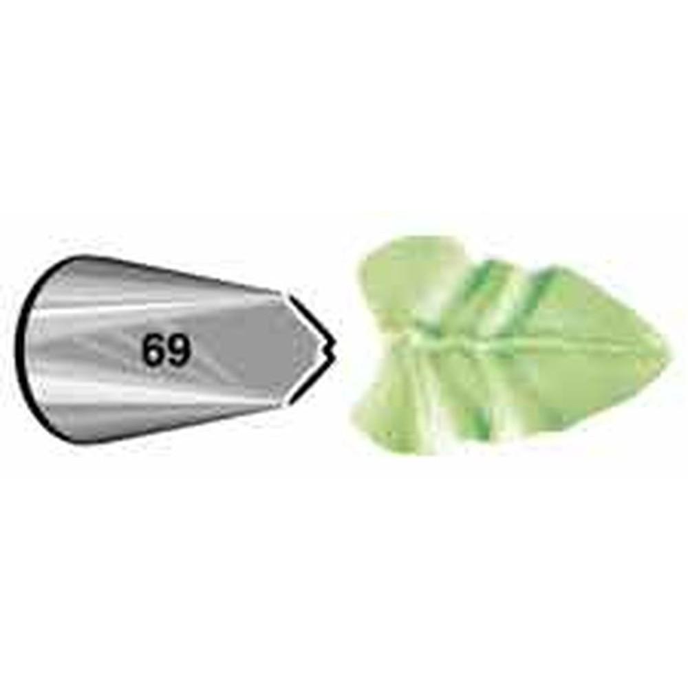Wilton/Ateco Standard #69 Leaf Piping Tip - Bake Supply Plus