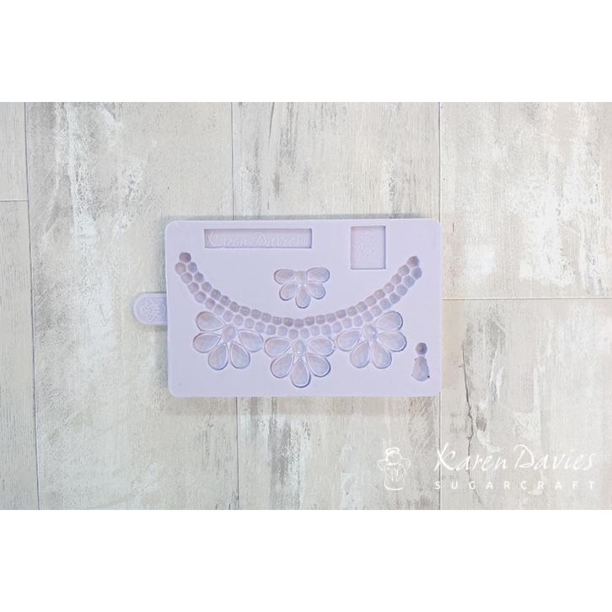 Molde Karen Davies Art Deco de joyas y perlas