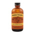 Bottle of Nielsen-Massey Pure Almond Extract in 2, 4, or 18 oz size, showing clear glass bottle with almond extract inside.
