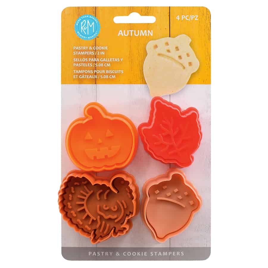 Émbolos cortadores de galletas de otoño