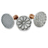 Nordic Ware Sellos de galleta de hierro fundido para toda la temporada, 3 unidades