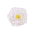 Flor de peonía grande blanca n.º 105 o rosa n.º 107 con estambres amarillos