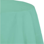 Creative Converting Round Plastic-Lined Tablecover