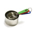 Norpro Tazas Medidoras de Acero Inoxidable con Mango de Silicona Juego de 4