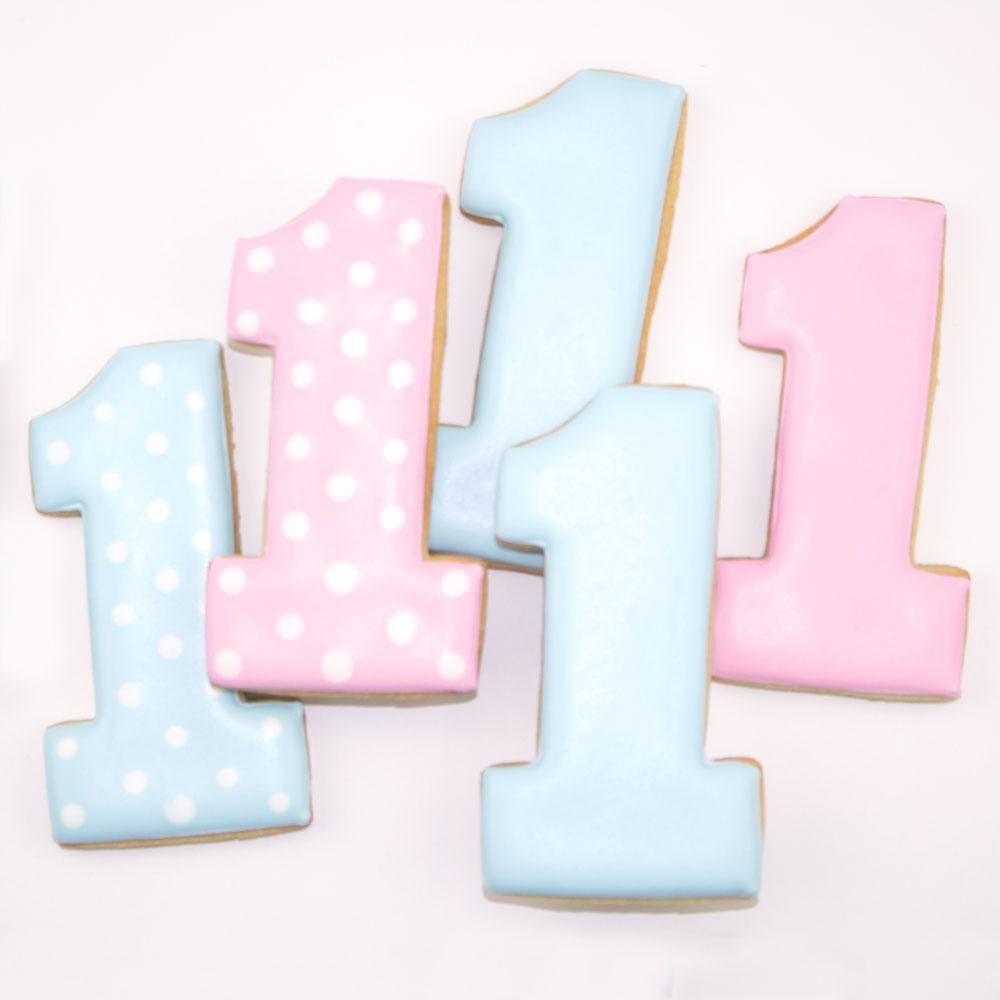 Number 1 Large Cookie Cutter - Bake Supply Plus
