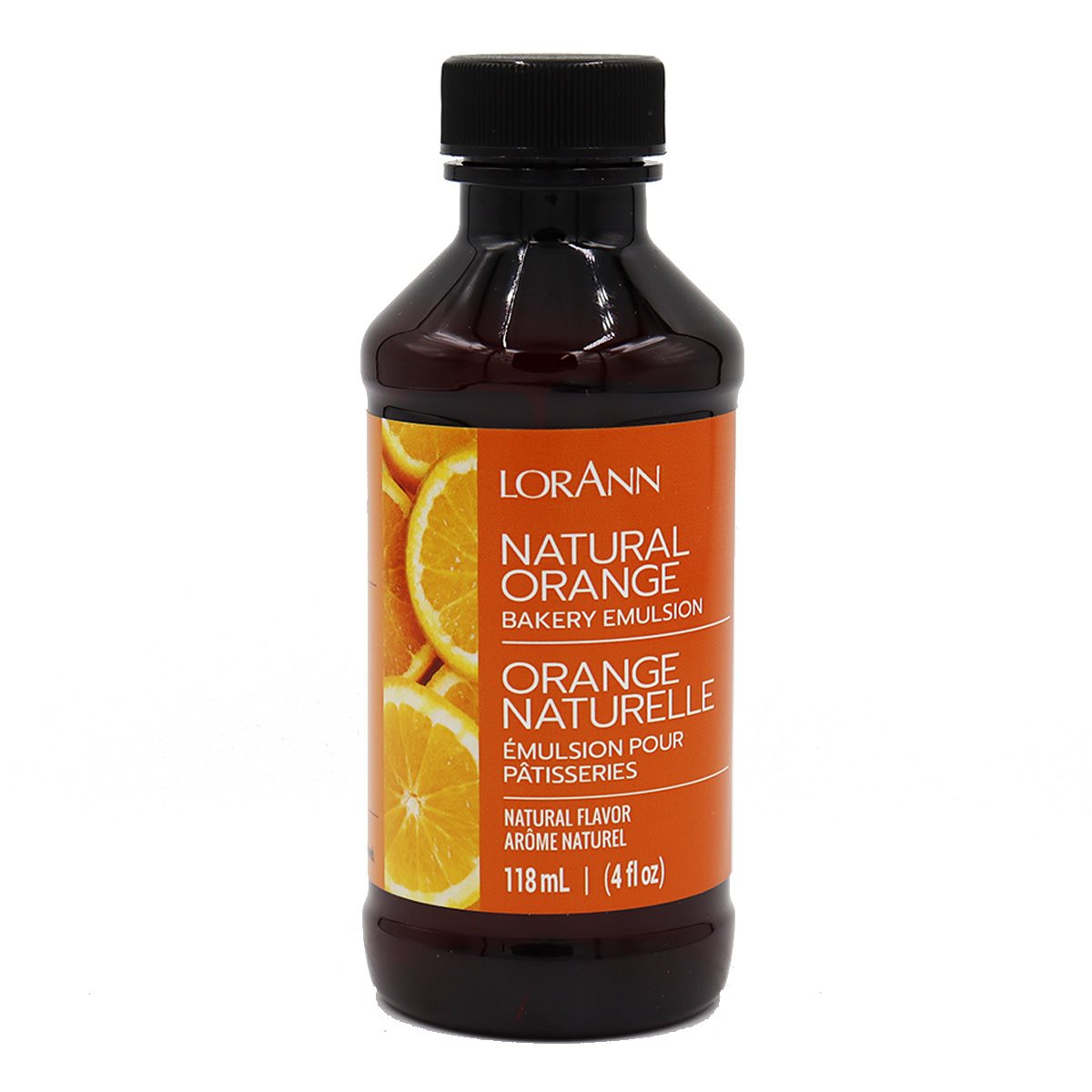 Emulsión Natural de Naranja LorAnn 4oz