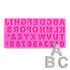 Uppercase Alphabet Silicone Mold - Bake Supply Plus
