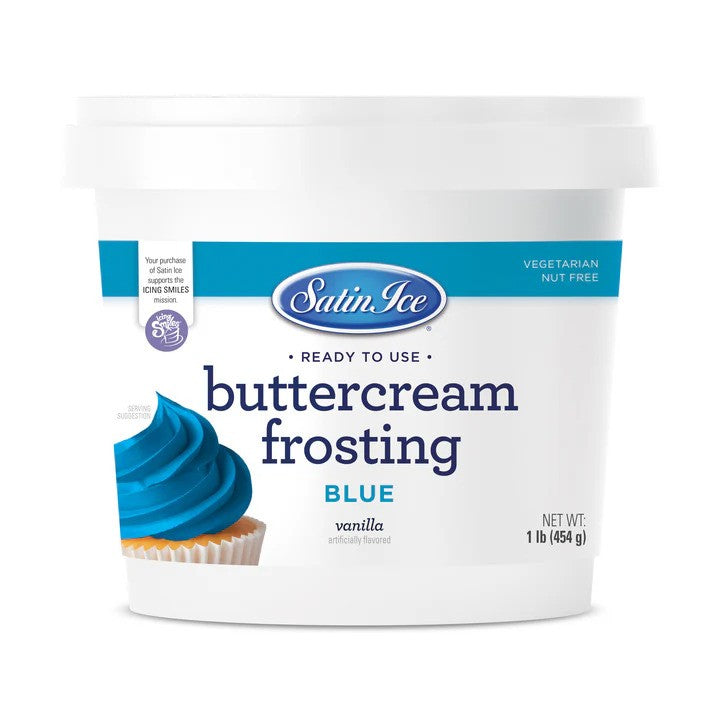 Buttercream Frosting 1lb - Blue