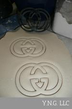 Fondant Cutter Lg Gucci Logo