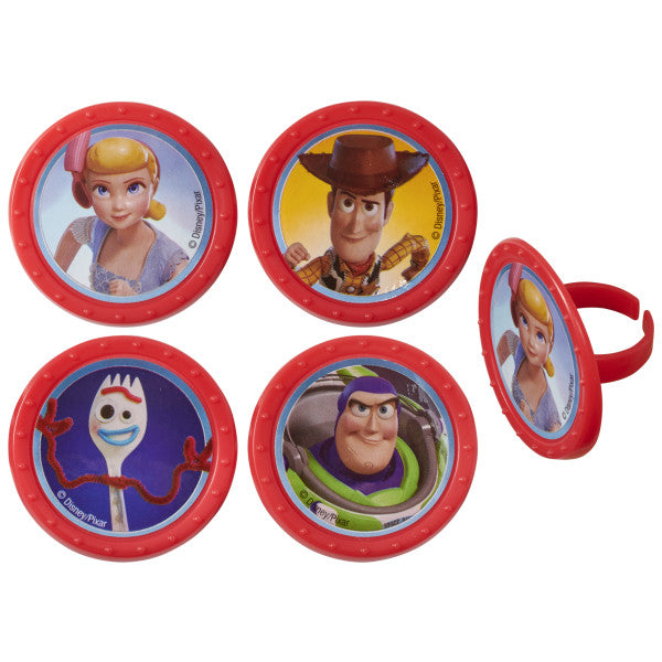 Anillos de Cupcakes Toy Story 4 Equipo de Juguete
