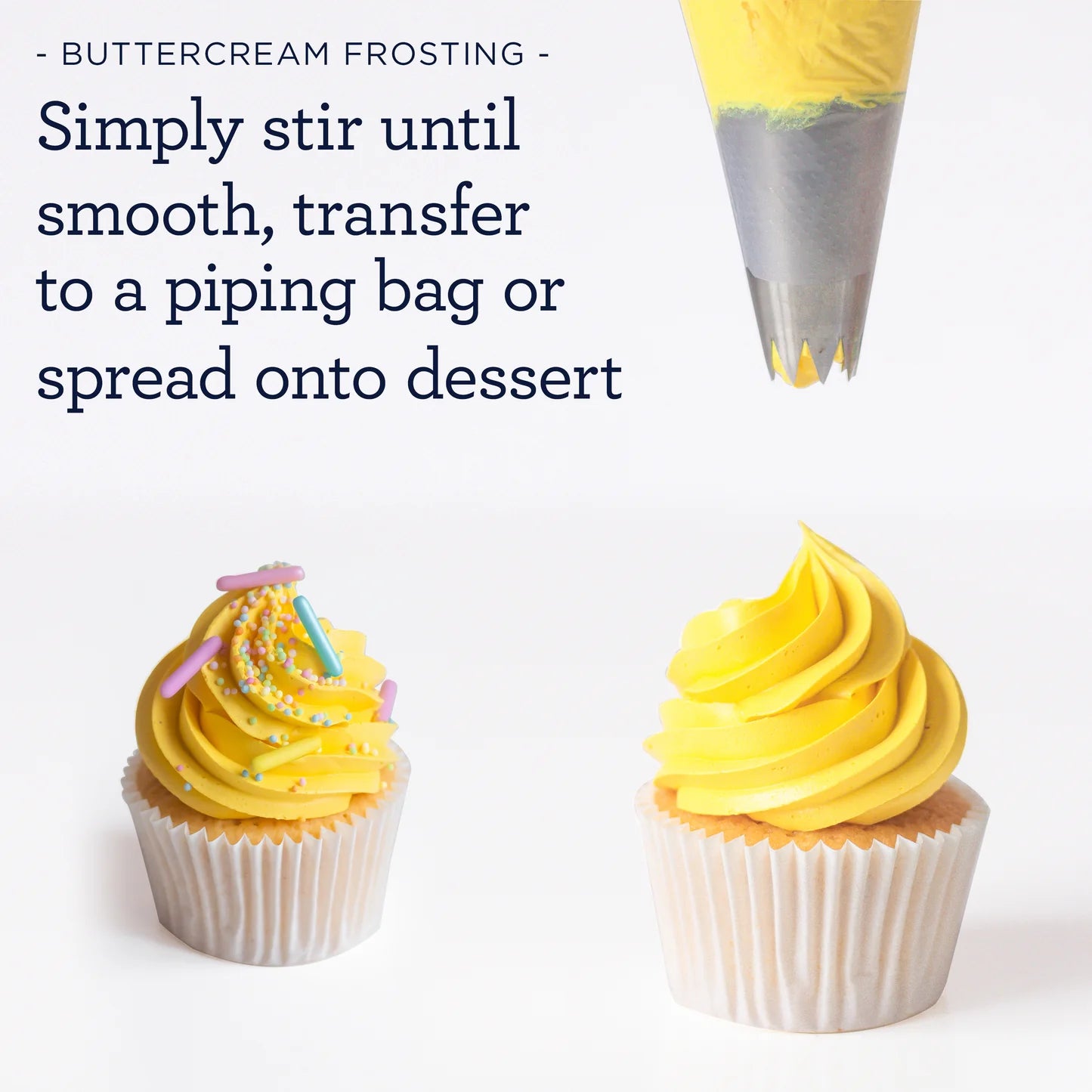 Satin Ice 1 Lb. Bright White Buttercream