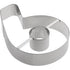 Ateco, 6 cortadores grandes de acero inoxidable, 11"
